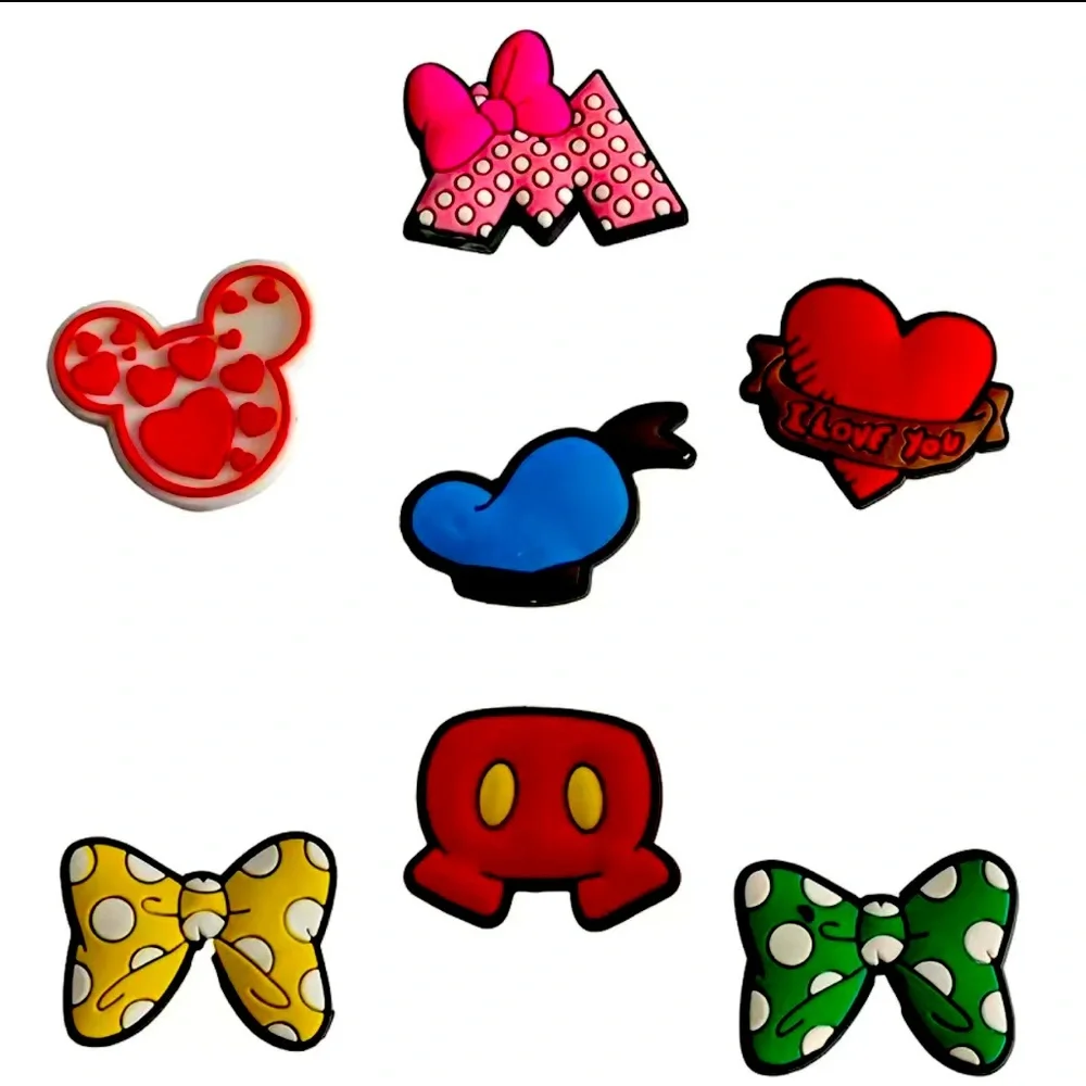 Disney set of 10 shoe/croc charms NWT - Picture 3 of 4